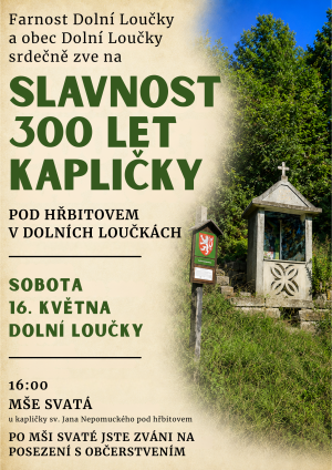 300 let kapličky